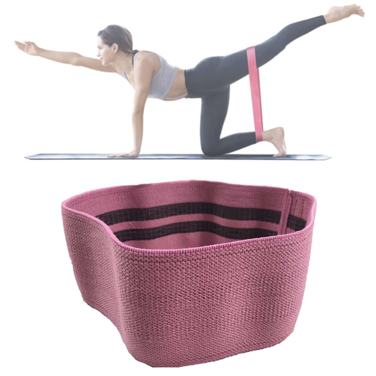 

ZY-001 Yoga Stretch Belt Buttocks Sport Resistance Band Chest Developer, Size : S(Light Pink)
