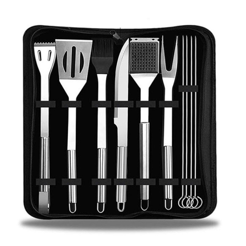 

10 in 1 Outdoor Tableware Set Camping Barbecue Tableware Picnic Tool Set