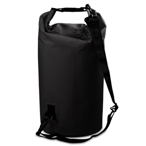 

Outdoor Waterproof Single Shoulder Bag Dry Sack PVC Barrel Bag, Capacity: 3L (Black)