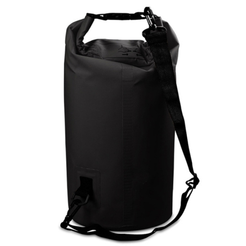 

Outdoor Waterproof Single Shoulder Bag Dry Sack PVC Barrel Bag, Capacity: 5L (Black)