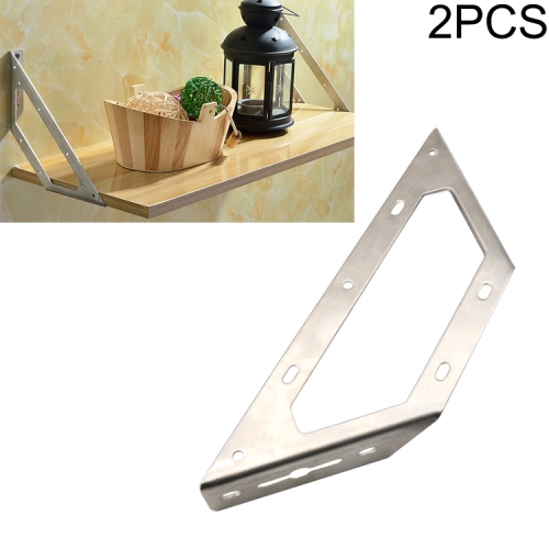 

2 PCS Stainless Steel Multifunctional Angle Code 90 Degree Fixed Angle Iron, Specification: XL