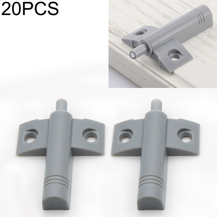 

20 PCS Aircraft Shape Front Buffer Cabinet Door Anticollision Damper Shock Absorber (Grey)