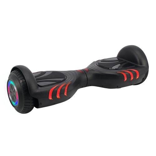 

[EU Warehouse] Fire Kirin 6.5 inch Balance Scooter 350W 2.0Ah Two-wheeled Scooter with Bluetooth & Remote Control & Wheel Lights & Car Bag, Max speed :15km/h(Black)
