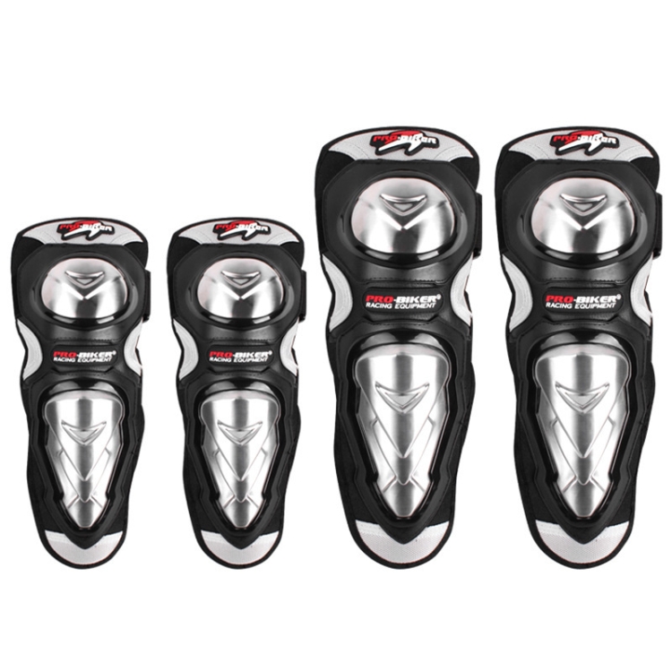 

HX-P19 Cross Country Leggings Motorcycle Protective Gear Stainless Steel Knee Pads Elbow