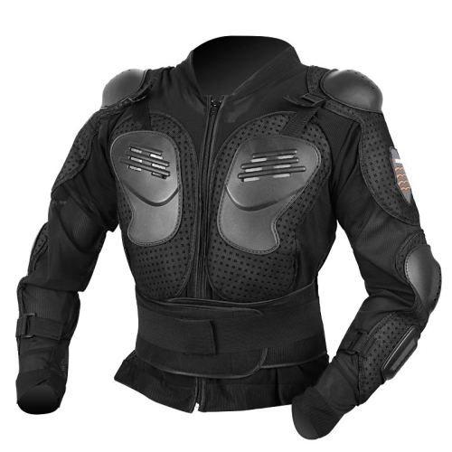 

Anti-fall Armor Motocross Racing Suit Adult Shockproof Suit, Size: 3XL (Black)