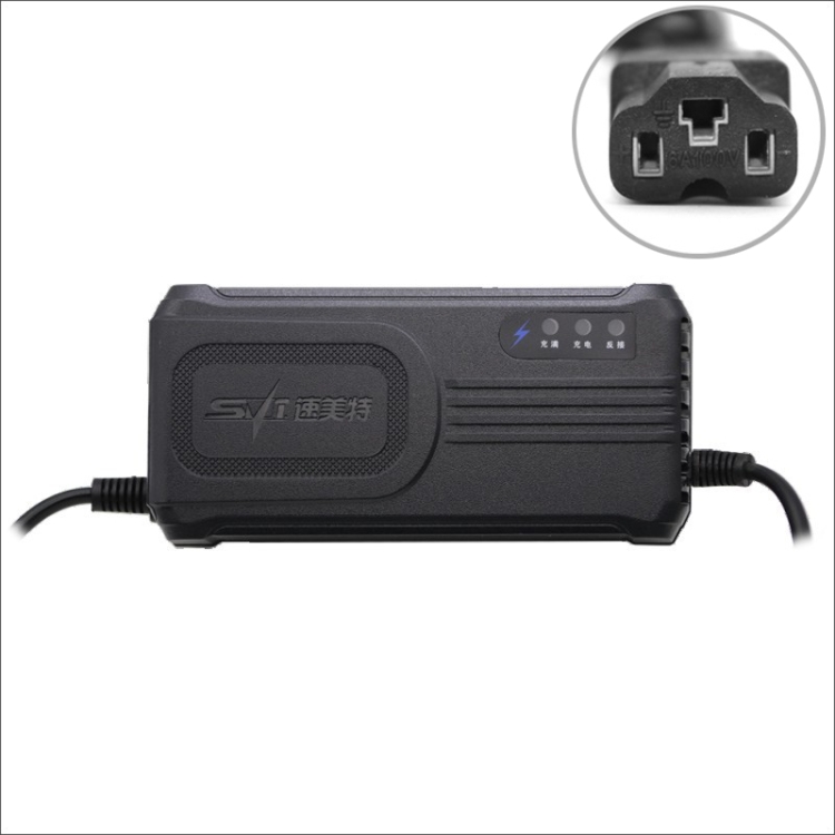 

SUMMIT 220V For Most Electric Cars T-type Universal Interface Electromobile Smart Lead-acid Battery Pulse Charger, Cable Length: 2m, CN Plug
