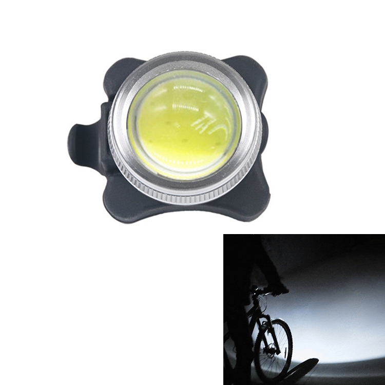 

COB Lamp Bead 160LM USB Charging Four-speed Waterproof Bicycle Headlight / Taillight Set, White Light No-polarized Dimming 650MA