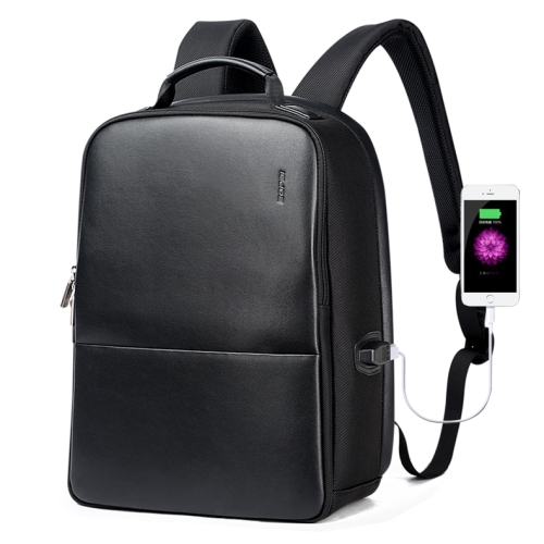 

Bopai 751-006431 Business Waterproof Anti-theft Large Capacity Double Shoulder Bag,with USB Charging Port, Size: 27x16.5x40cm (Black)