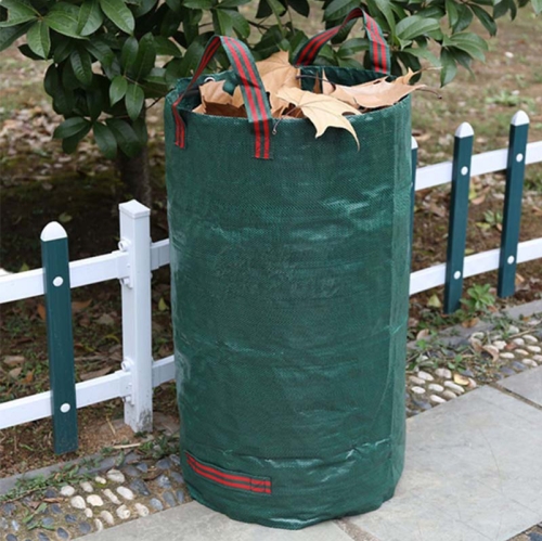 

132 Gallons 500L PP Garden Fallen Leaves Bags Green Waste Bags, Size: 80cm x 100cm