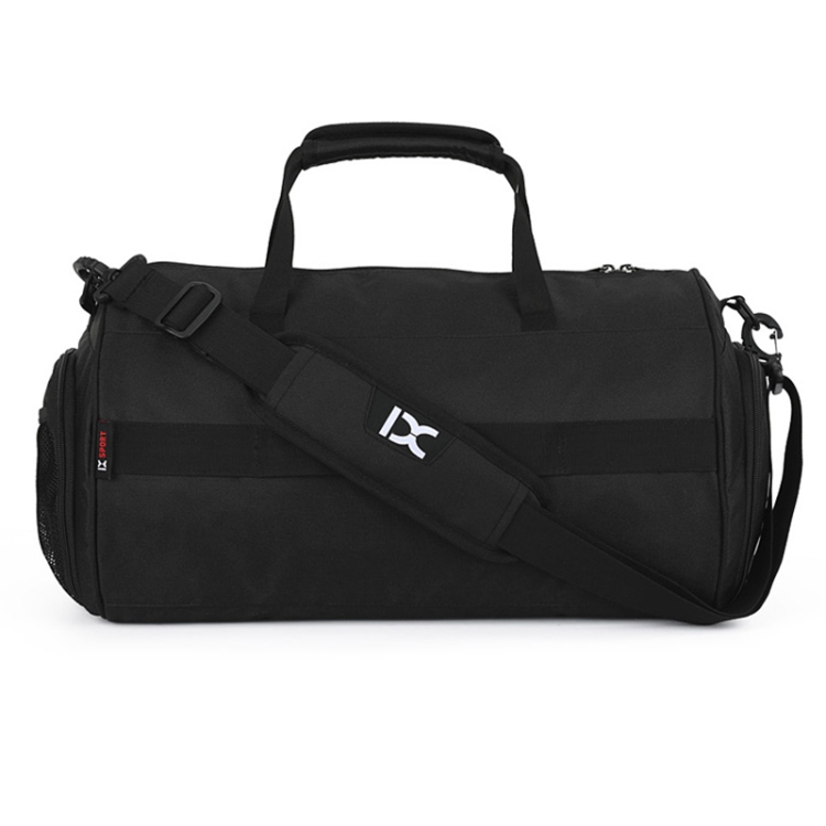 

IX LK8036A Waterproof Multi-function Dry Wet Separation Yoga Fitness One-shoulder Portable Travel Bag with Pull Rod Strap, Size: 45 x 26 x 26cm(Black)