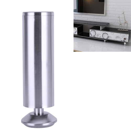 

3 PCS Stainless Steel Wire Drawing Thickened Column Sofa Furniture Cabinet Foot, Height: 180mm