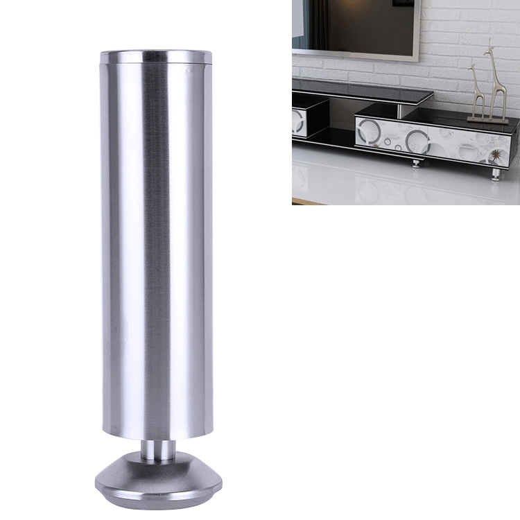 

2 PCS Stainless Steel Wire Drawing Thickened Column Sofa Furniture Cabinet Foot, Height: 300mm