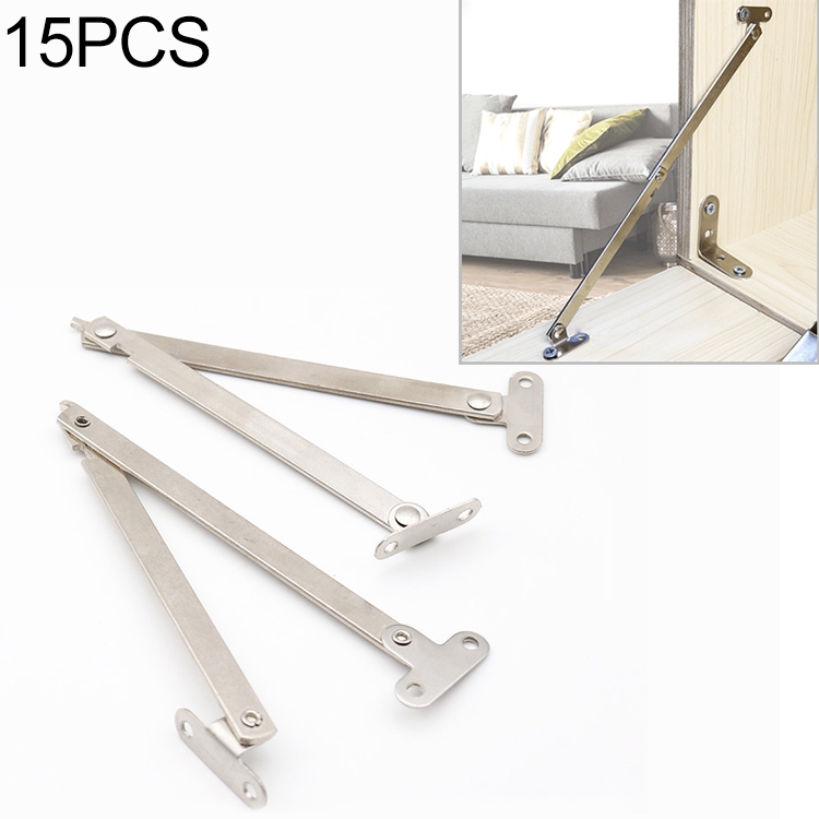 

15 PCS Thickened Double Folding Pull Rod Cabinet Door Movable Support Rod