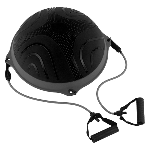 

[US Warehouse] Yoga Ball Balance Hemisphere Fitness for Gym Office Home (Black)