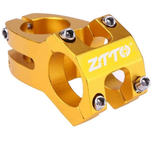 yellow mtb stem