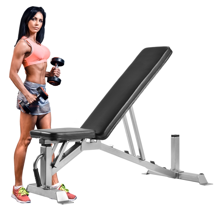 

[US Warehouse] Utility Weight Bench Exercise Abdominal Chair Fitness Equipment