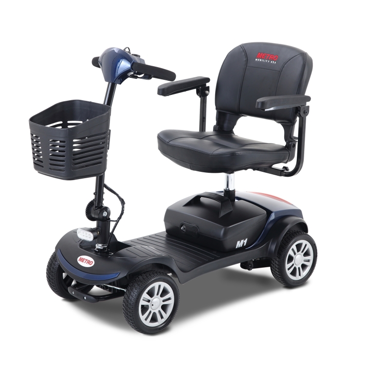 

[US Warehouse] METRO M1-BLUE Compact Outdoor Electric Mobility Scooter Travel Tools, US Plug (Blue)