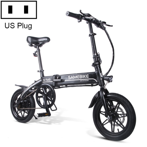 

[US Warehouse] YINYU14 Standard 14 Inch 250W OEM Process 36V Lithium Battery Folding Electric Bicycle(Black)