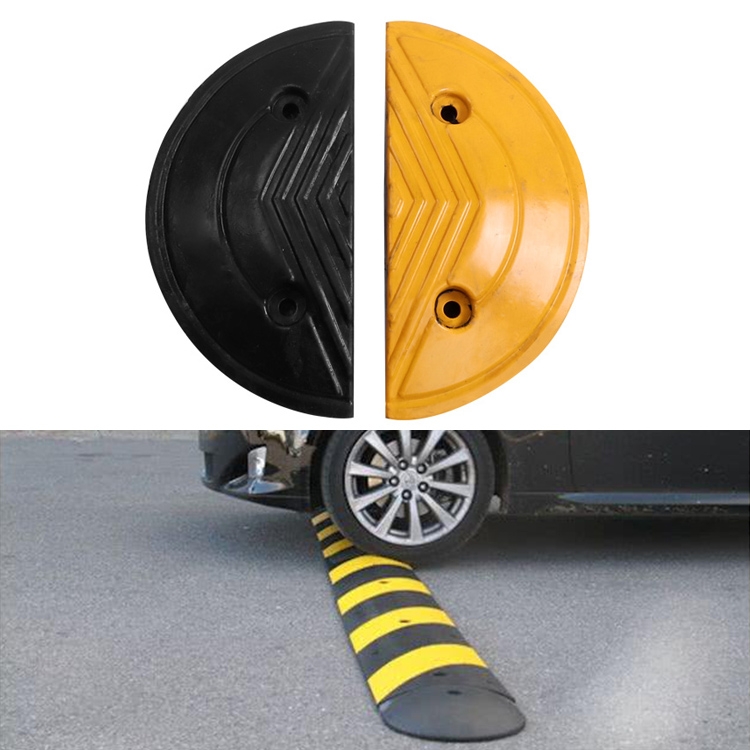 

Pair Of Special Round Heads For Rubber Speed Bumps, Diameter: 35cm
