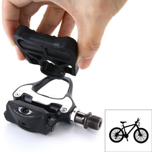 

1 Pair Road Bike KEO Locking Cycling Adapter Pedals (Black)