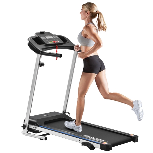 

[EU Warehouse] Merax 12km/h Electric Foldable Treadmill Speed Runner with 12 Automatic Programs / 3 Incline Levels / LCD Display