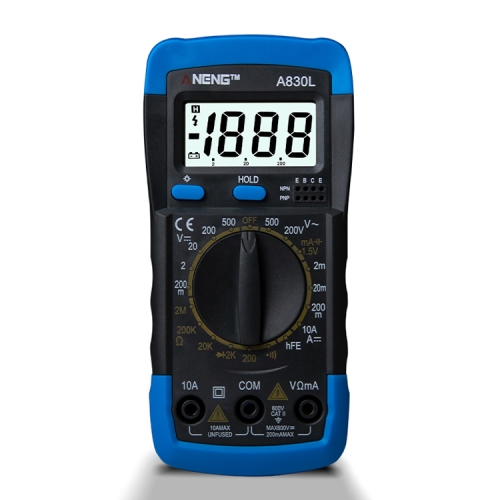 

ANENG A830L Handheld Multimeter Household Electrical Instrument(Blue Grey)