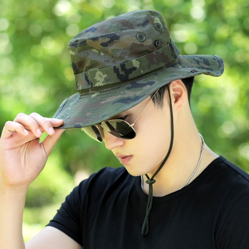 army bucket hat with string