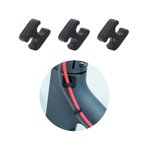 

For Xiaomi M365 Electric Scooter Brake Cable Clasp Manager Fixed Clip Organizer(Black)