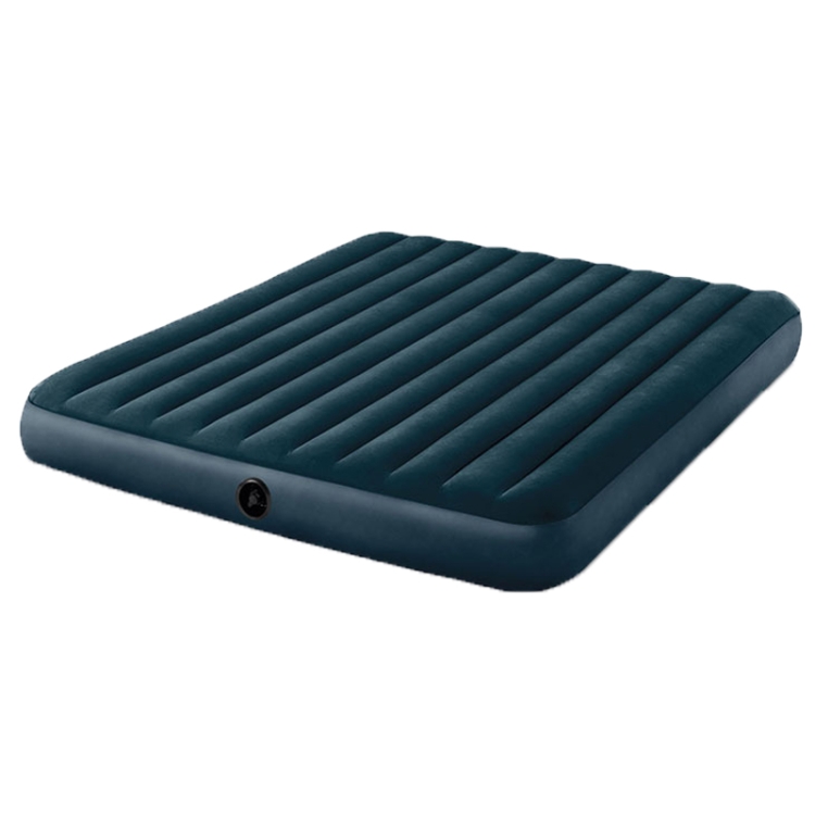 

Intex 64735 Outdoor Camping Flocking Air Inflatable Mat Moisture-proof Cushion Mattress Sleeping Pad, Three, Size: 203x182x25cm