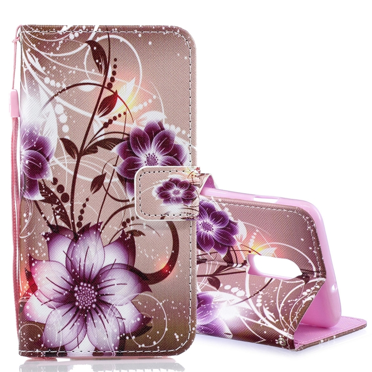 

Lotus Pattern Horizontal Flip Leather Case for OnePlus 6T, with Holder & Card Slots & Wallet