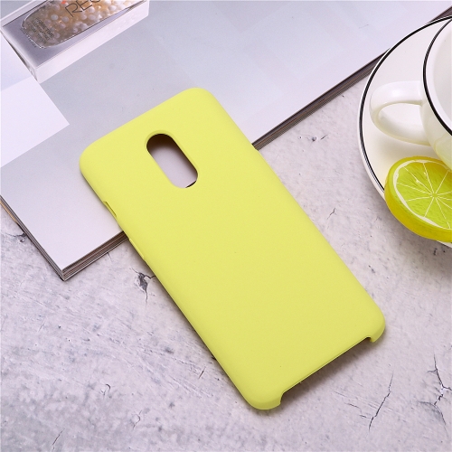 

Ultra-thin Liquid Silicone Dropproof Protective Case for OnePlus 7 (Yellow)