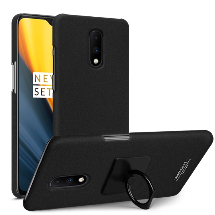 

IMAK Matte Touch Cowboy PC Case for OnePlus 7 (Black)