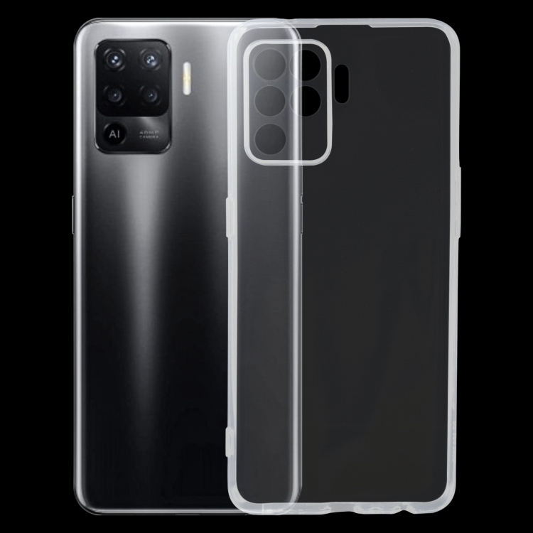 

For OPPO A94 0.75mm Ultra-thin Transparent TPU Soft Protective Case(Transparent)