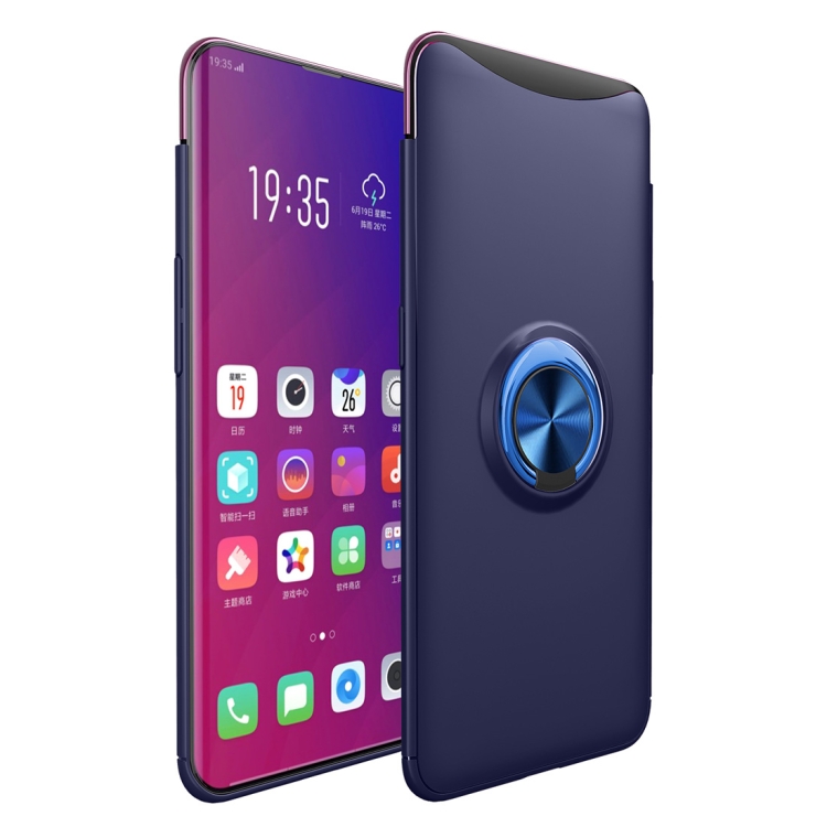 

lenuo Shockproof TPU Case for OPPO Find X, with Invisible Holder