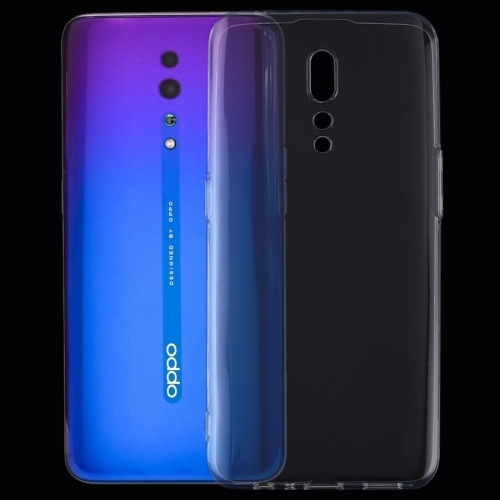 

0.75mm Ultrathin Transparent TPU Soft Protective Case for OPPO Reno Z
