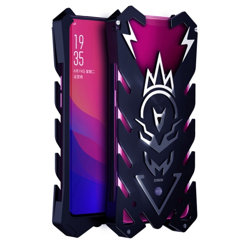 

Vulcan Pattern Shockproof Protective Case for OPPO Find X (Black)