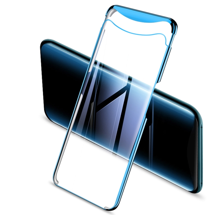 

GKK Electroplating Transparent Case for OPPO Find X(Blue)