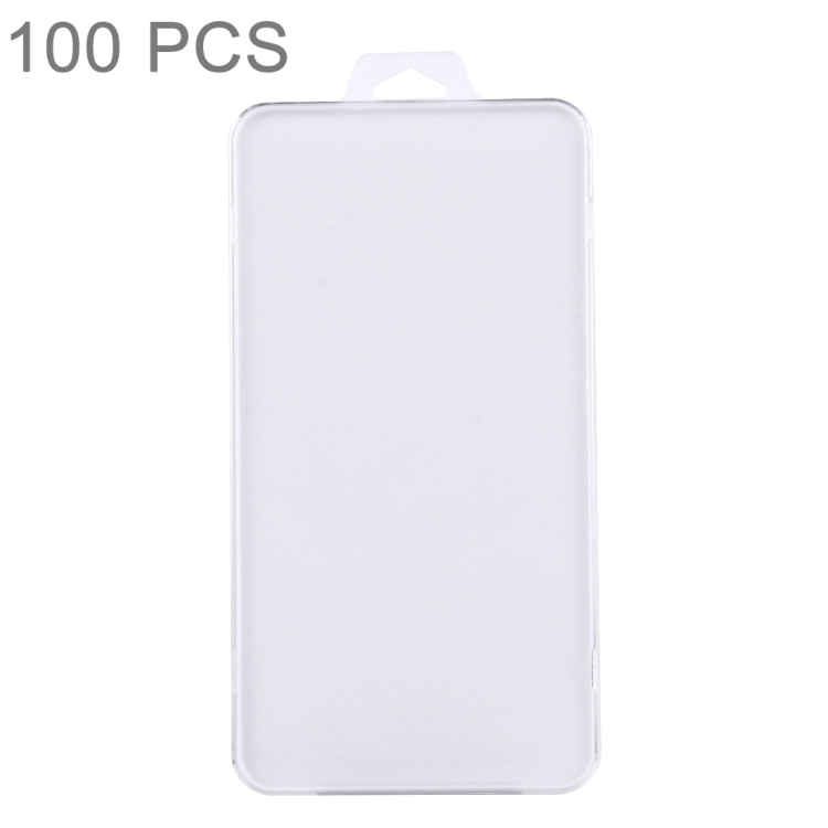 

100 PCS Tempered Glass Film Screen Protector Package Packing Crystal Hard Case Shell, Size: 16.5 x 8.7 x 0.5 cm / pcs
