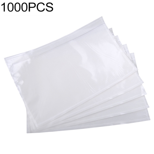 

100 PCS 18cm x 27cm PE Self Sealing Waterproof Self-adhesive Bag, Long Side Open, Custom Printing and Size are welcome