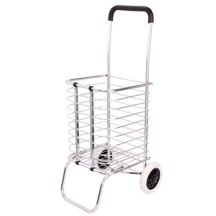 

Portable Foldable Aluminum Alloy Luggage Truck Hand Cart Shopping Small Trolley Case