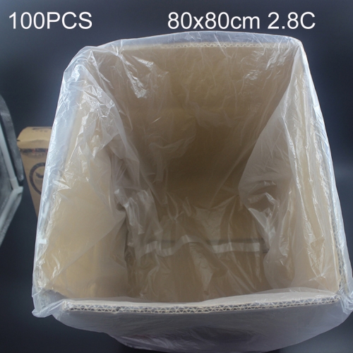 

100 PCS 2.8C Dust-proof Moisture-proof Plastic PE Packaging Bag, Size: 80cm x 80cm