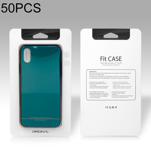 

50 PCS High Quality Cellphone Case PVC + Glue Package Box for iPhone (5.5 inch) Size: 210x120 mm(White)