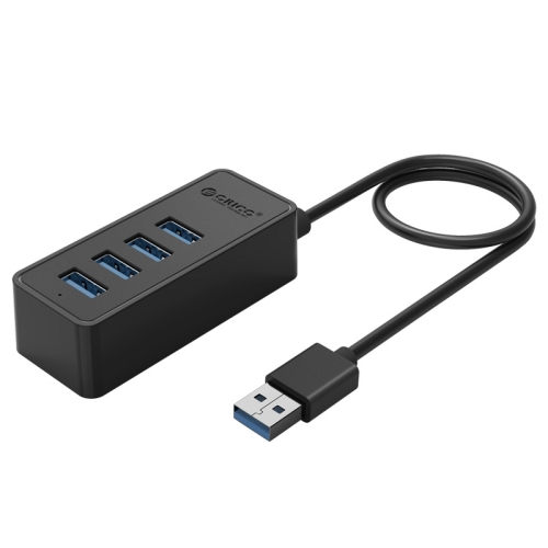 

ORICO W5P-U3-30 4-Port USB 3.0 Desktop HUB with 30cm Micro USB Cable Power Supply(Black)