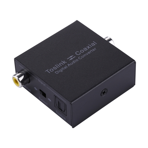 

NK-Q7 Tendak Optical SPDIF Toslink to Coaxial / Coaxial to Optical SPDIF Toslink Bi-directional Swtich Digital 2-Way Audio Converter