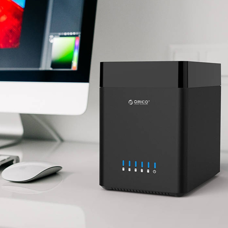 

ORICO DS500U3 3.5 inch 5 Bay Magnetic-type USB 3.0 Hard Drive Enclosure with Blue LED Indicator