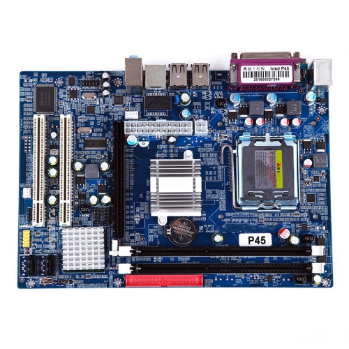 

LGA 771 DDR3 Computer Motherboard for Intel P45-771 Chip, Support Intel Xeon Full Range of Dual-core Quad-core CPU