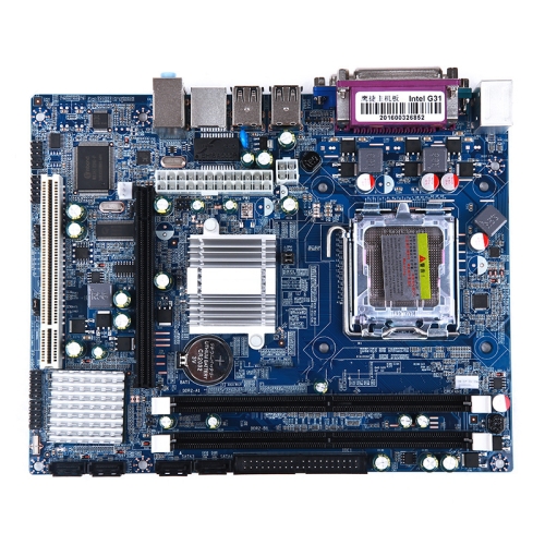 

LGA 775 DDR2 Desktop Computer Motherboard for Intel G31 Chip, Sound Card Graphics Card Network Card Fully Integrated