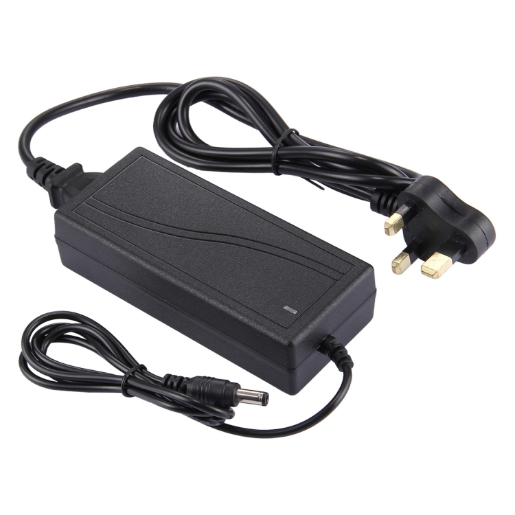 

12V 5A AC / DC Power Supply Charger Adapter for LED, UK Plug(Black)