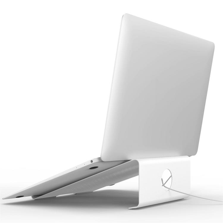 

Aluminum Cooling Stand for Laptop, Suitable for Mac Air, Mac Pro, iPad, and Other 11-17 inch Laptops (Silver)