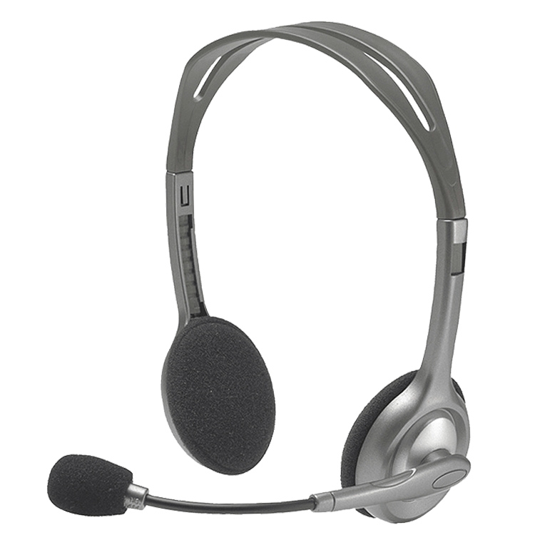 

Logitech H110 Dual 3.5mm Audio Plugs Stereo Headset
